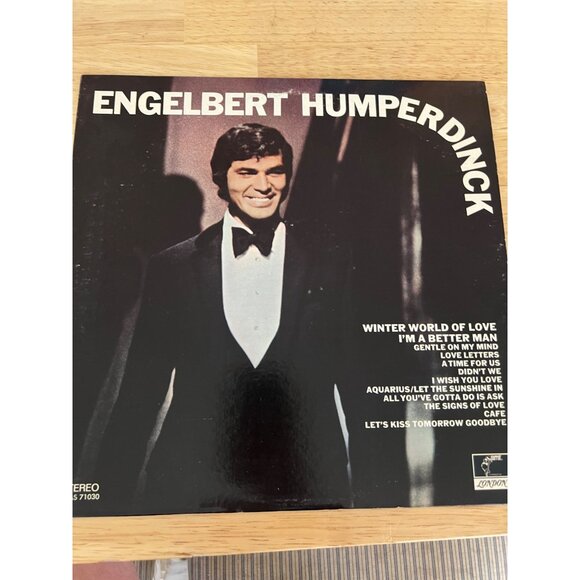 Engelbert Humperdinck "I'm A Better Man" Vinyl PAS 71030 Album Vintage Record - Picture 1 of 4